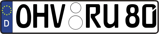 OHV-RU80