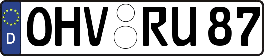 OHV-RU87