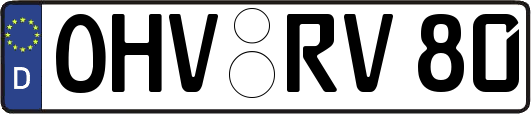 OHV-RV80