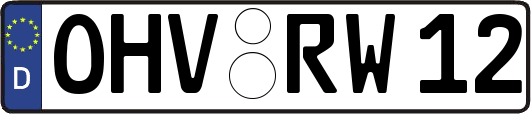 OHV-RW12