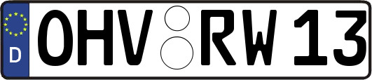 OHV-RW13