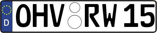 OHV-RW15