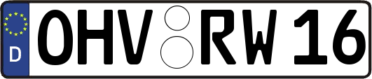 OHV-RW16