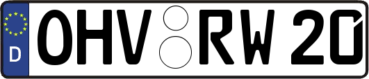 OHV-RW20