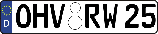 OHV-RW25