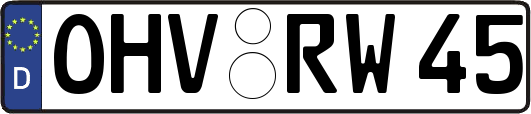 OHV-RW45