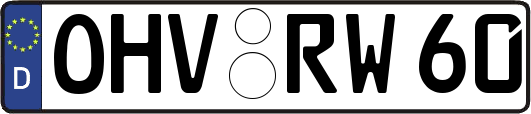 OHV-RW60
