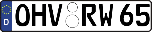 OHV-RW65