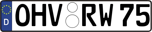 OHV-RW75