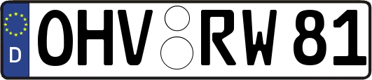OHV-RW81
