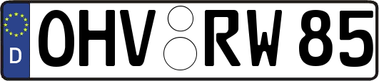 OHV-RW85