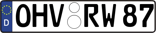 OHV-RW87