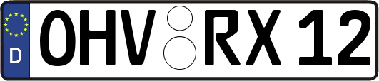 OHV-RX12