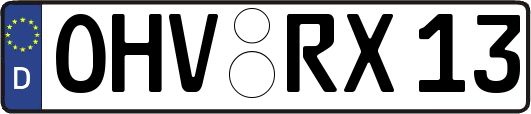 OHV-RX13