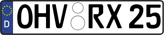 OHV-RX25