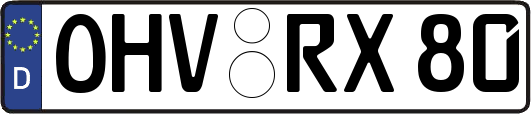 OHV-RX80