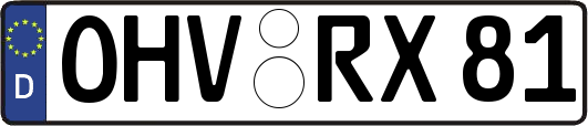 OHV-RX81