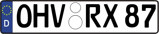 OHV-RX87