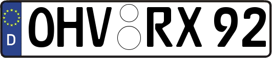 OHV-RX92