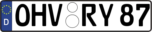 OHV-RY87