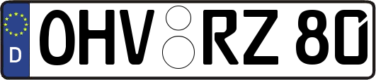 OHV-RZ80
