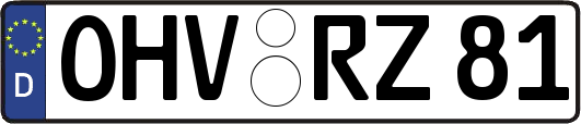 OHV-RZ81
