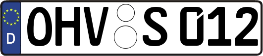 OHV-S012