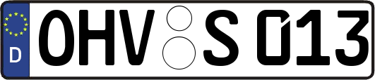 OHV-S013