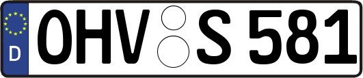 OHV-S581