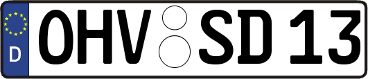 OHV-SD13