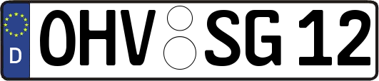 OHV-SG12
