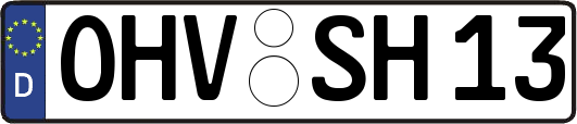 OHV-SH13