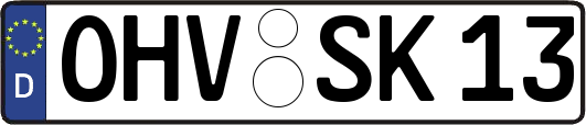 OHV-SK13
