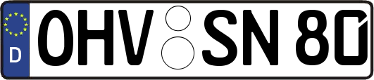 OHV-SN80