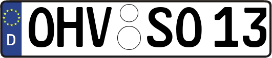 OHV-SO13