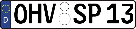 OHV-SP13