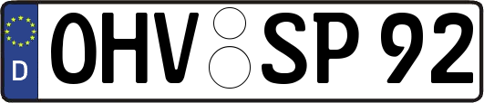 OHV-SP92