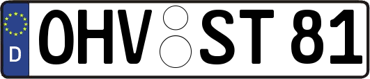 OHV-ST81