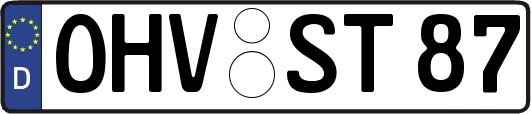 OHV-ST87