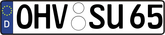 OHV-SU65