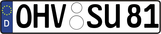 OHV-SU81