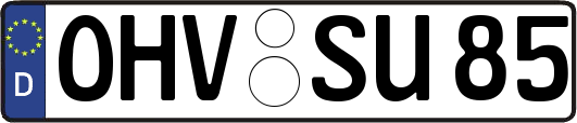 OHV-SU85