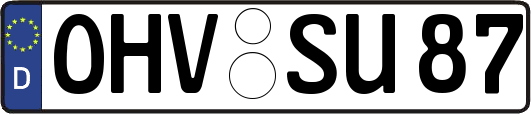OHV-SU87