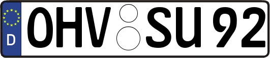 OHV-SU92