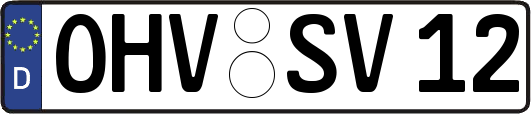 OHV-SV12