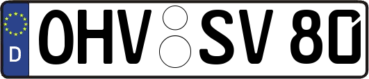 OHV-SV80