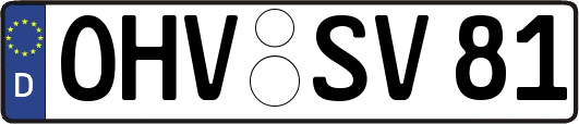 OHV-SV81