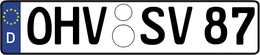 OHV-SV87