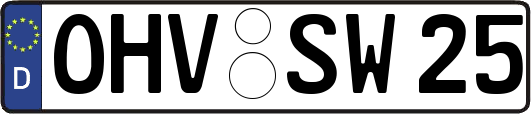 OHV-SW25