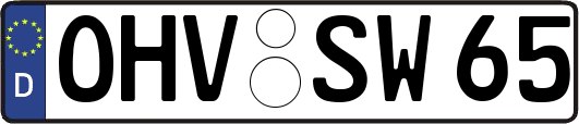 OHV-SW65